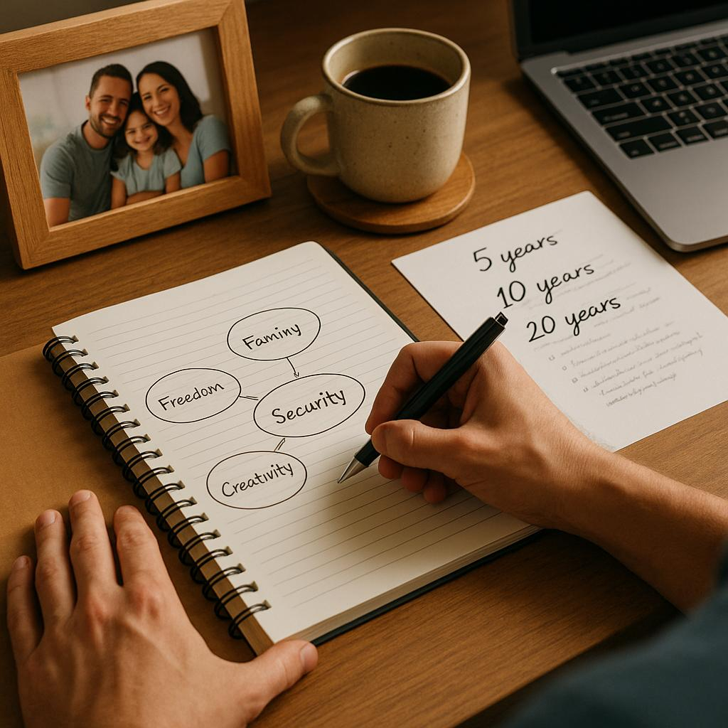 Step 1: Define Your Vision for Your Ideal Life