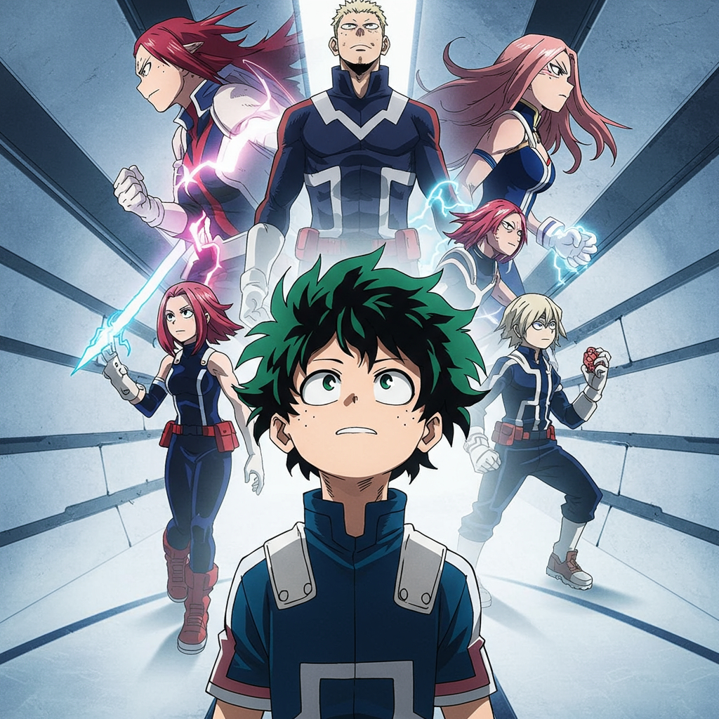 3. My Hero Academia