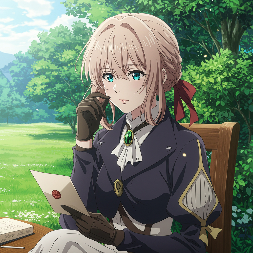 15. Violet Evergarden