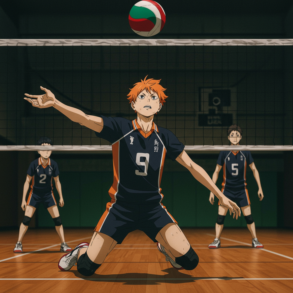 8. Haikyuu!! The Dumpster Battle