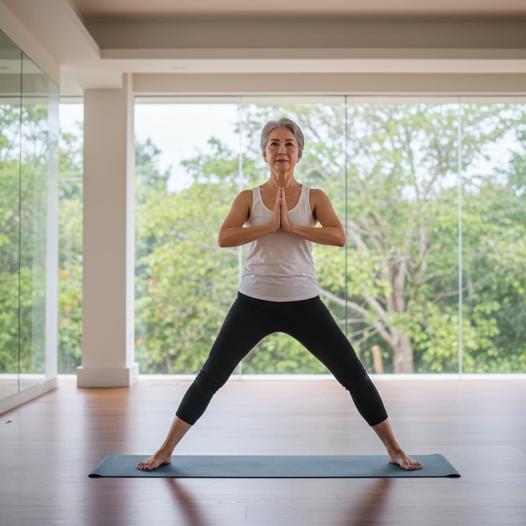 Step 3: Flexibility and Balance with Stretching or Yoga