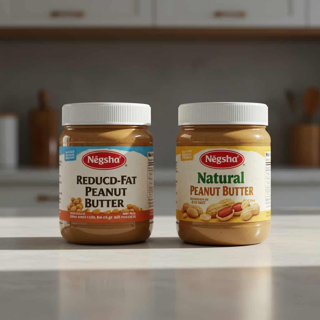 8. Reduced-Fat Peanut Butter