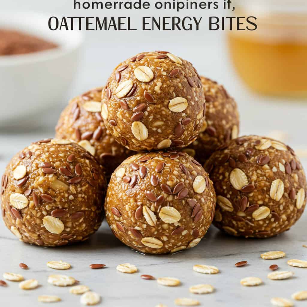 7. Oatmeal Energy Bites