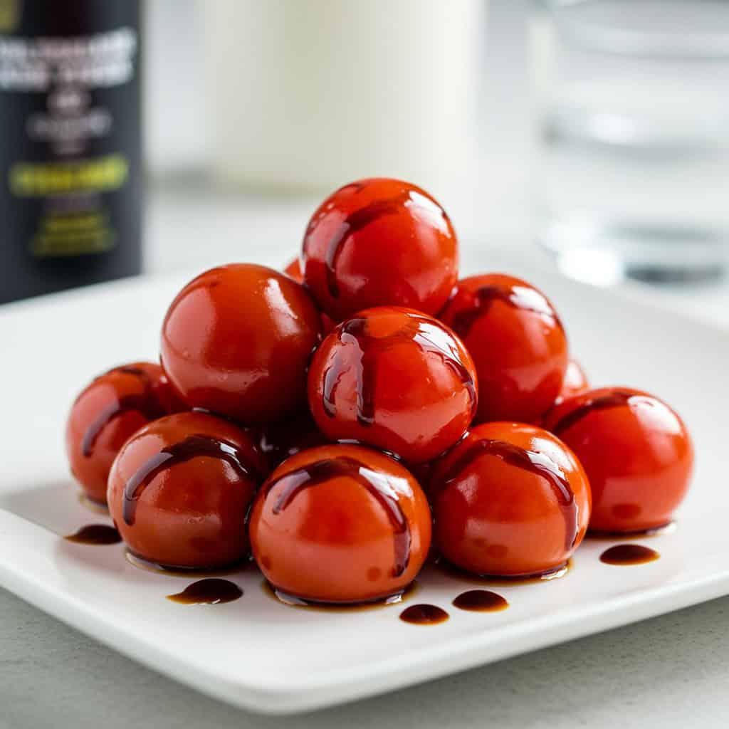 14. Cherry Tomatoes with Balsamic Glaze