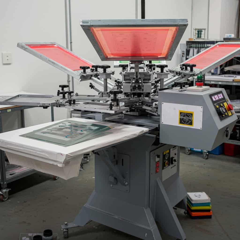 14. Screen Printing Machine