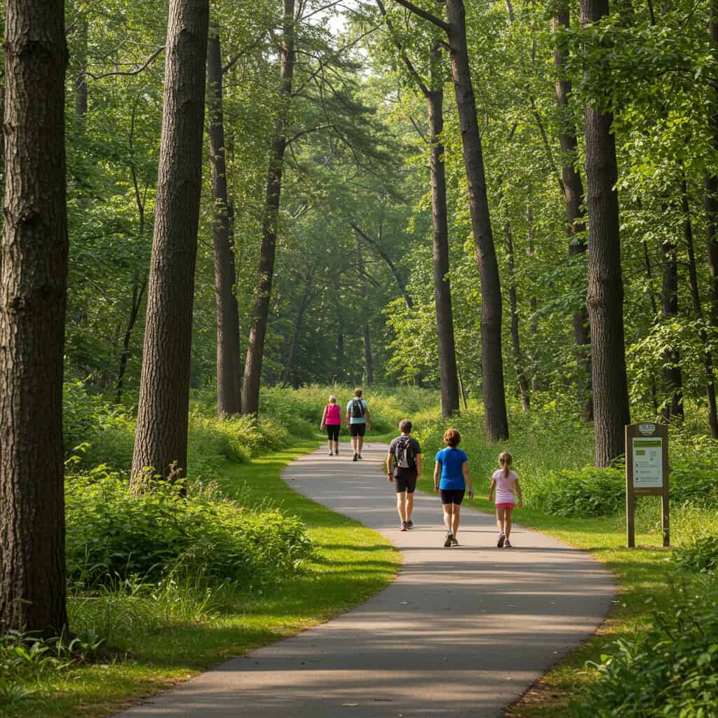 2. Walking or Hiking