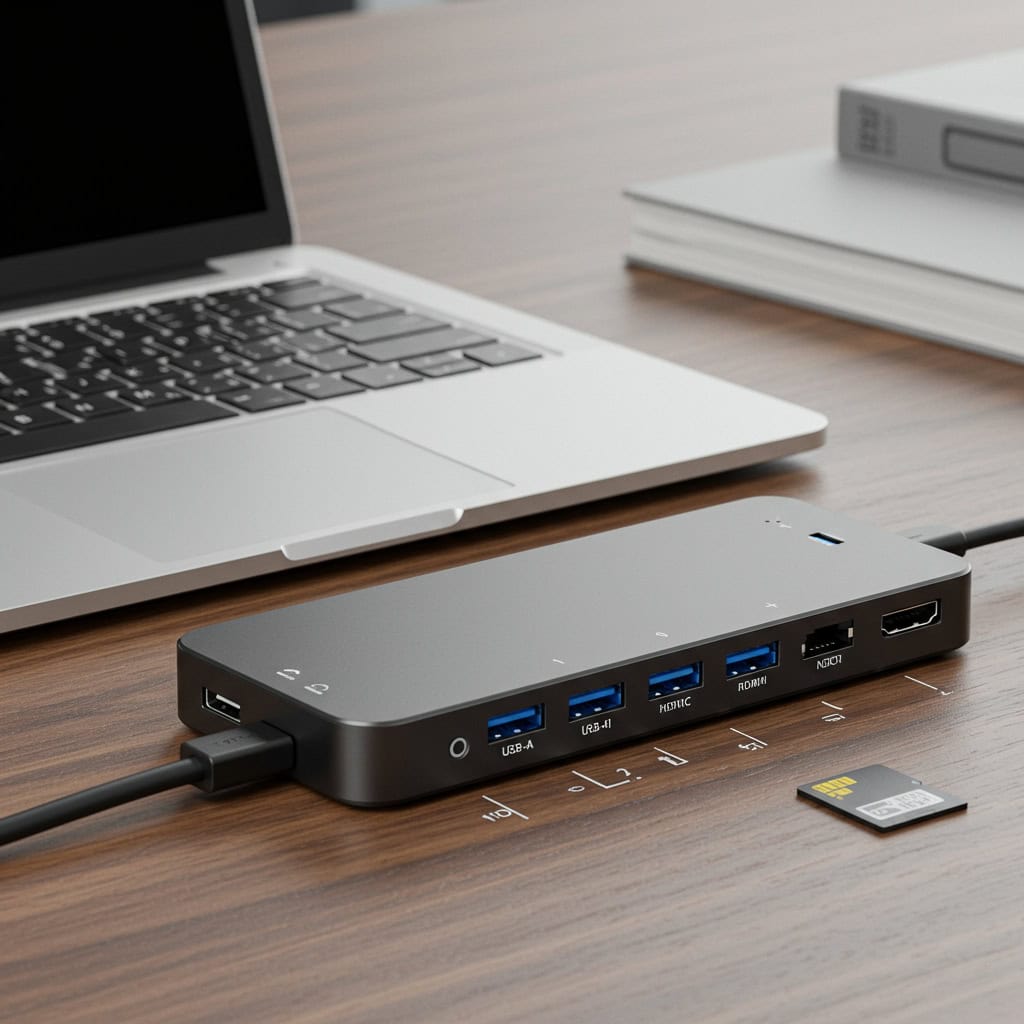 8. Multi-Port USB Hubs
