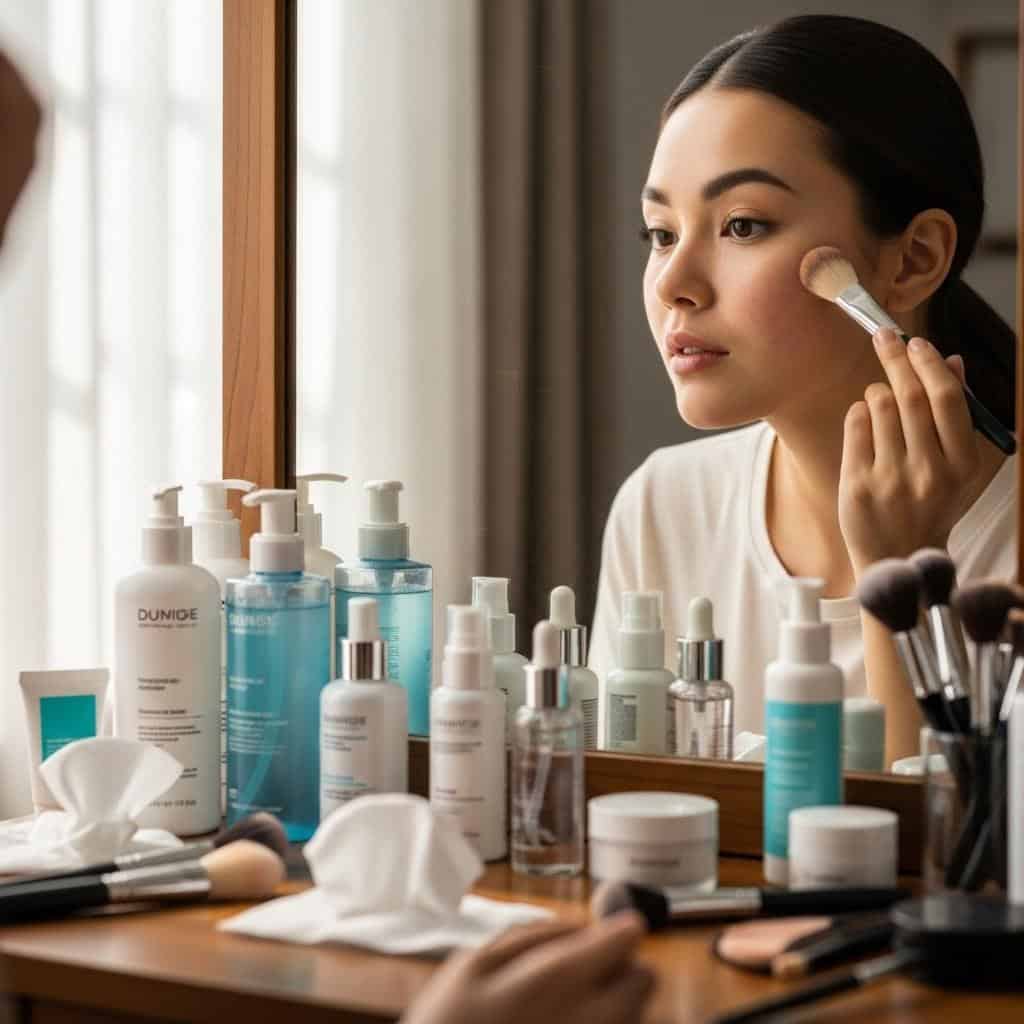 2. Makeup Causes Acne