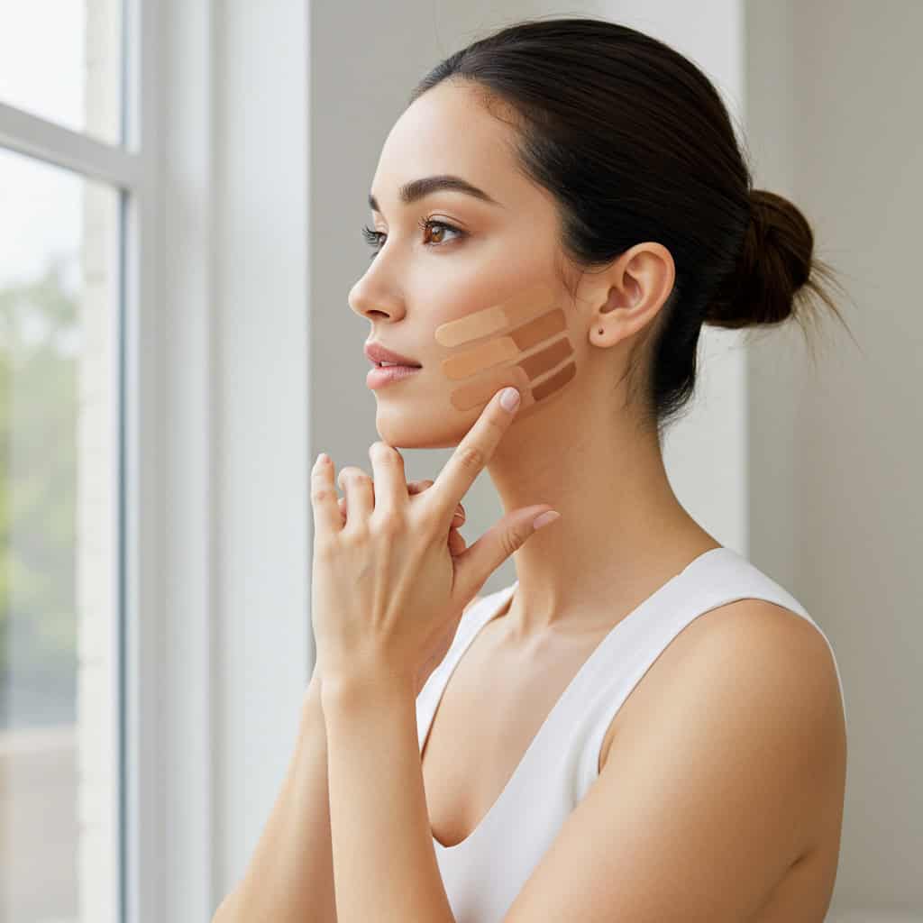 7. Foundation Should Be Tested on the Wrist or Hand