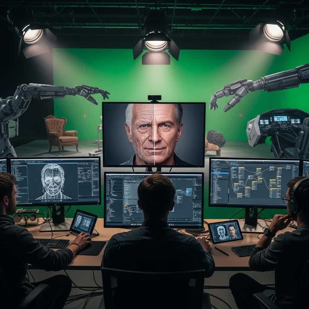 9. Digital De-Aging and Visual Effects
