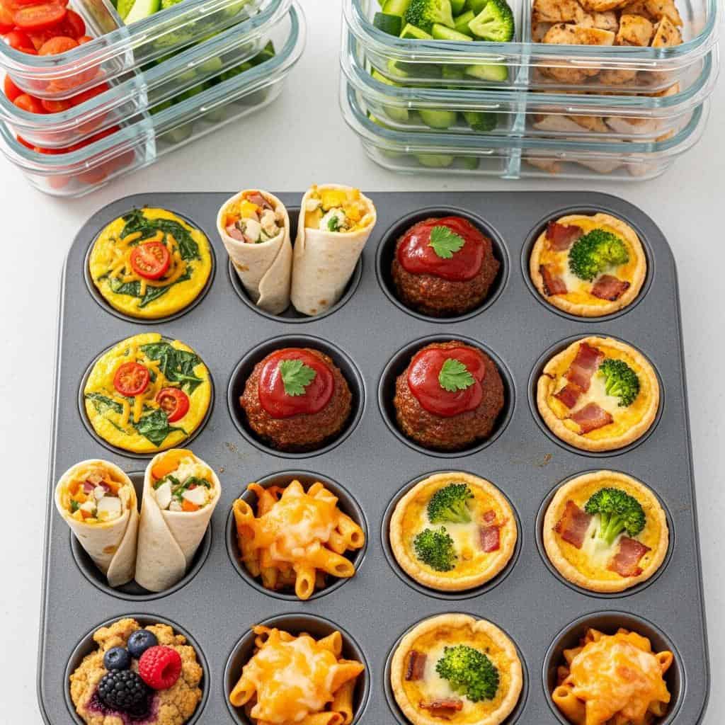 Use a Muffin Tin for Perfectly Portioned Meals