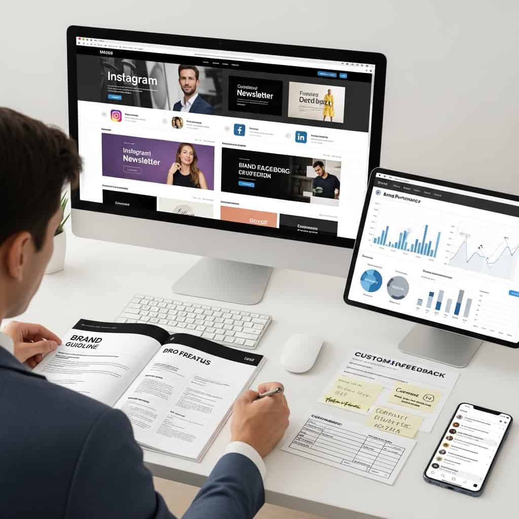 Step 7: Implement and Monitor Your Brand Identity