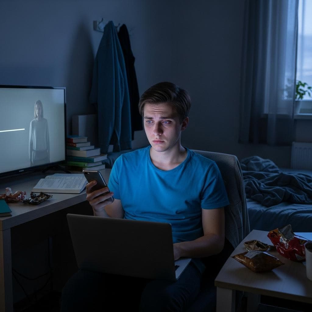 4. Excessive Screen Time