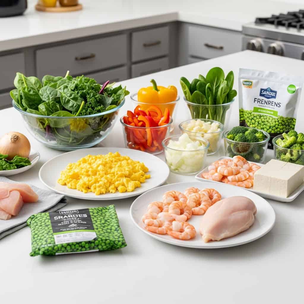 Step 3: Choose Quick-Cooking Ingredients