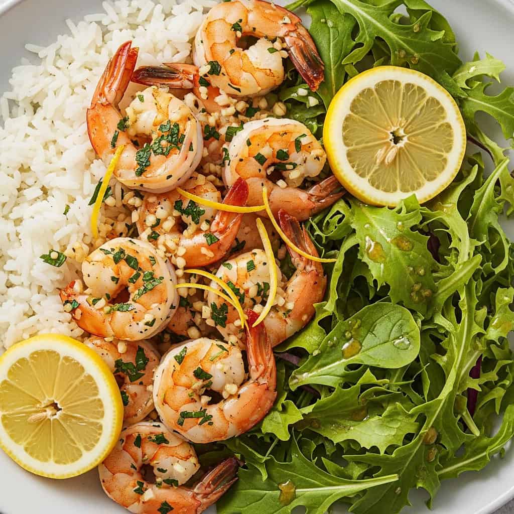 2. Lemon Herb Shrimp Sauté