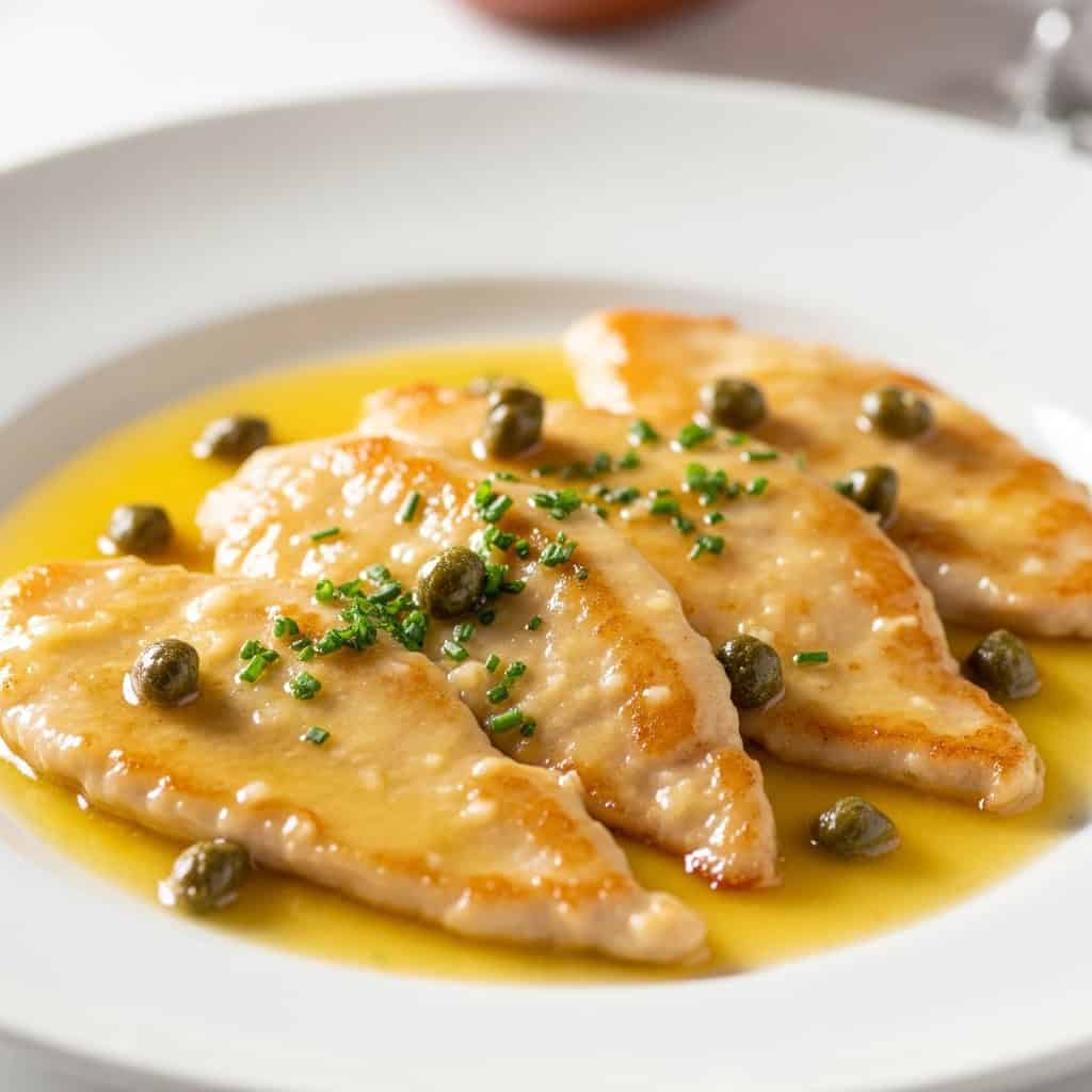 7. Chicken Piccata