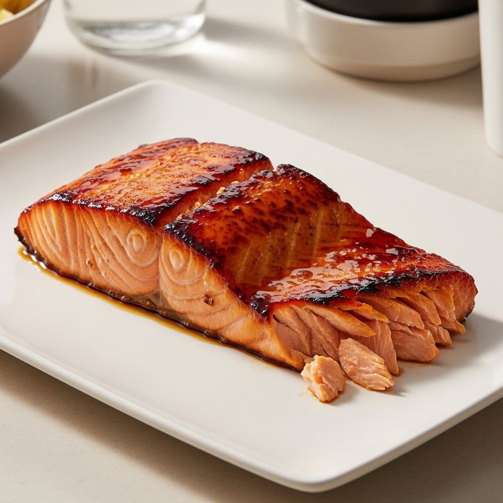 9. Teriyaki Glazed Salmon