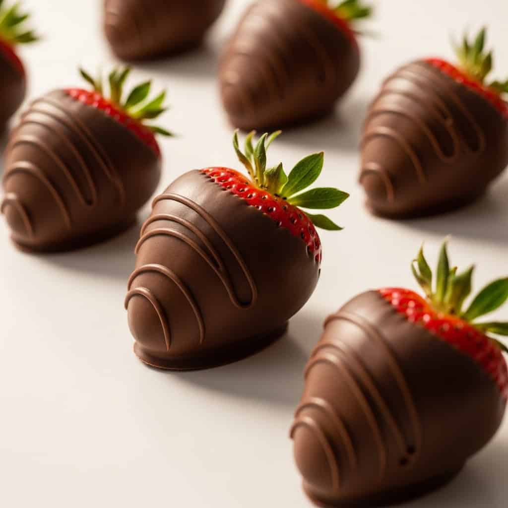 12. Chocolate Dipped Strawberries